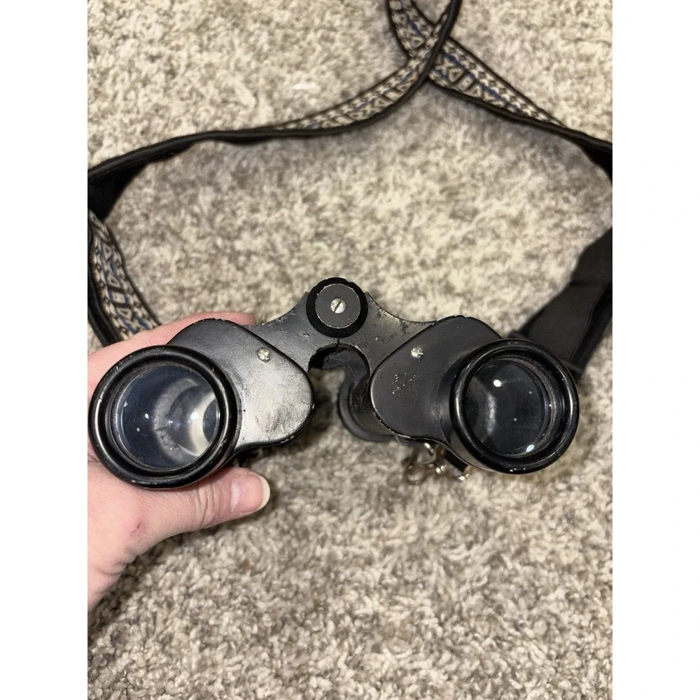 Vintage Binocular Lot of 3 Tasco 7 X 35 Luna 8 X 30 Opera Untested Read